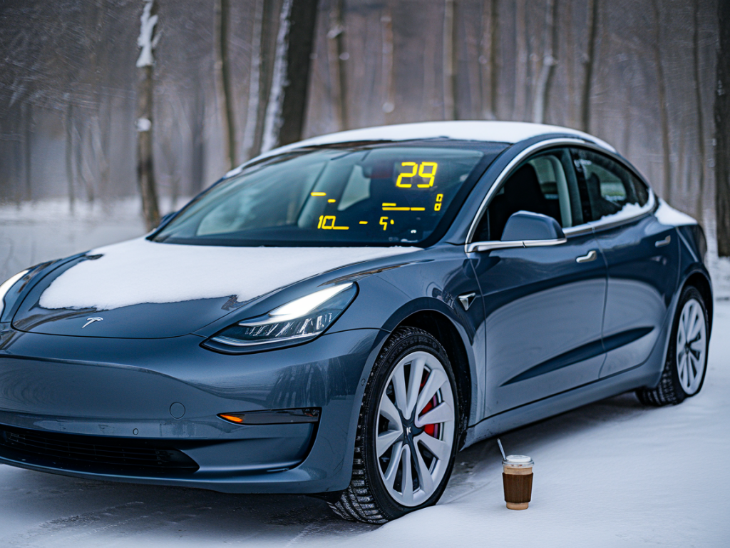 Comment maximiser l'autonomie hivernale d'une tesla model 3 grâce à la précondition et aux réglages de chauffage